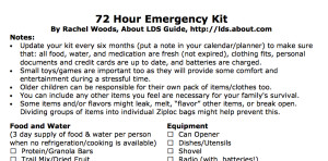 LDS Emergency Kit